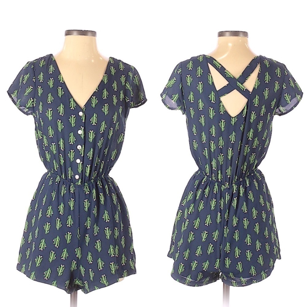 As U Wish Cactus Romper | SIZE XS